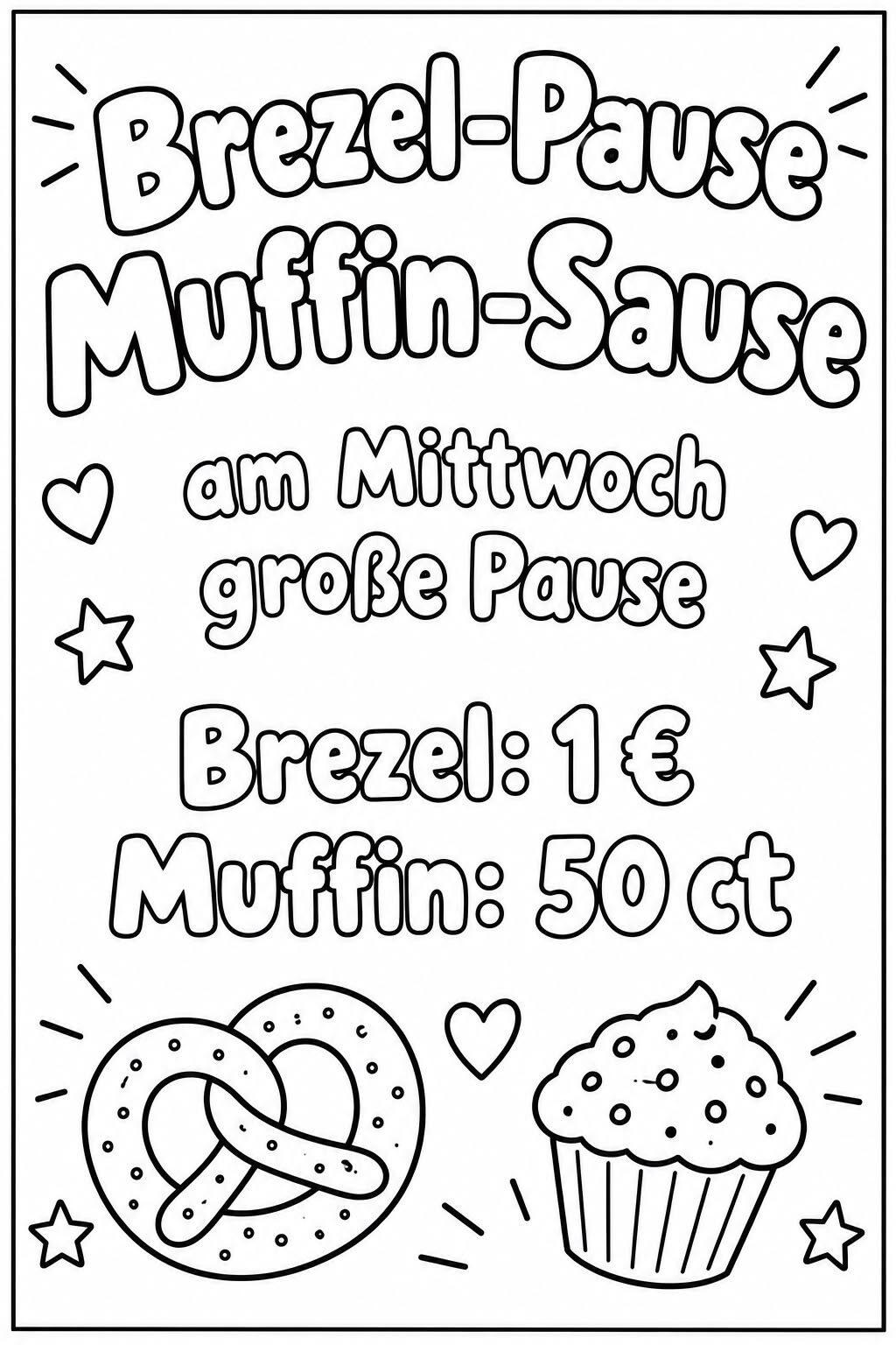 Brezel-Pause, Muffin-Sause erfolgreich gestartet